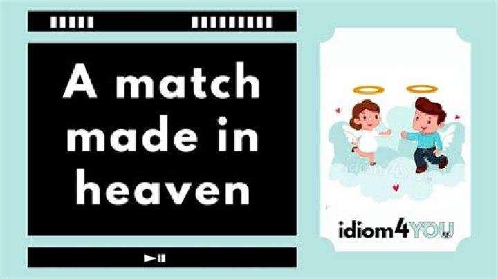 A Match Made In Heaven?