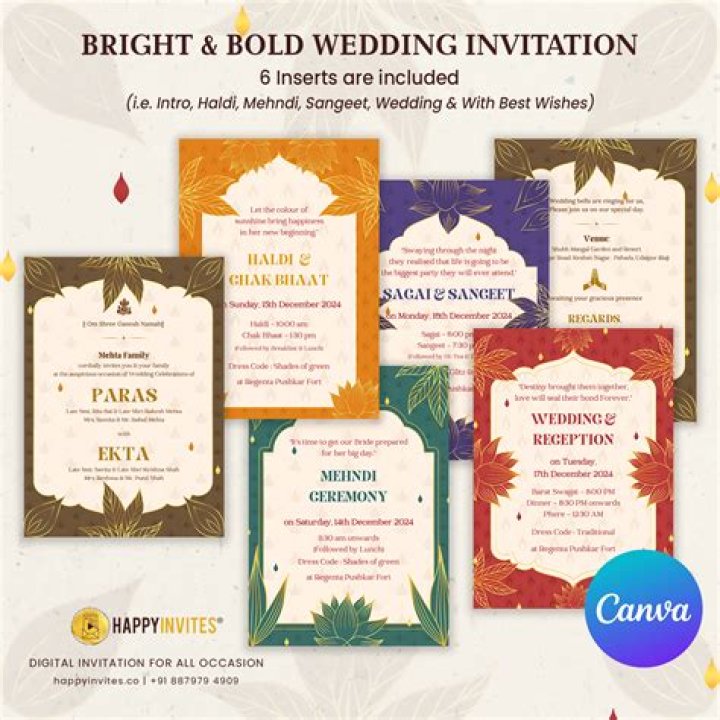 Crafting Enchanting Indian Wedding Invitations